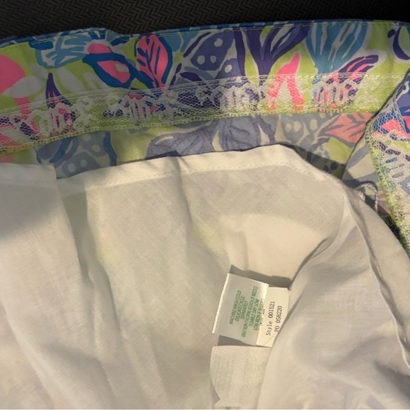 Lilly Pulitzer Kids Dress - Yellow, Purple, Pink Floral - Picture 3 of 5